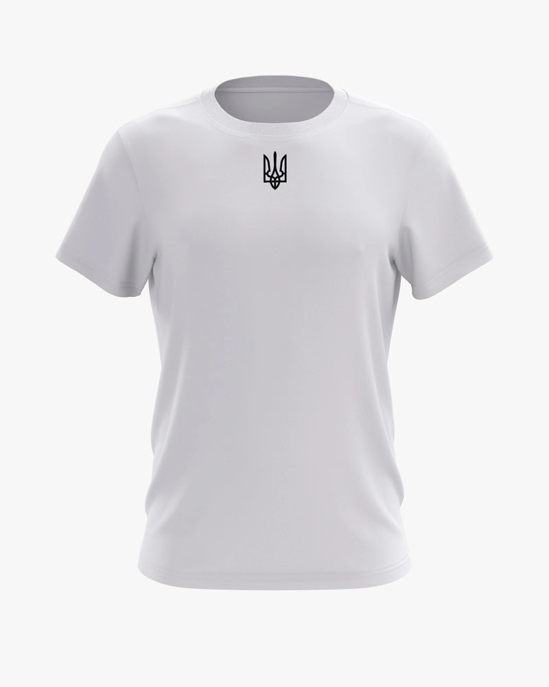 Zelensky Shirt With Ukrainian Trident Embroidered (Футболка жін.)