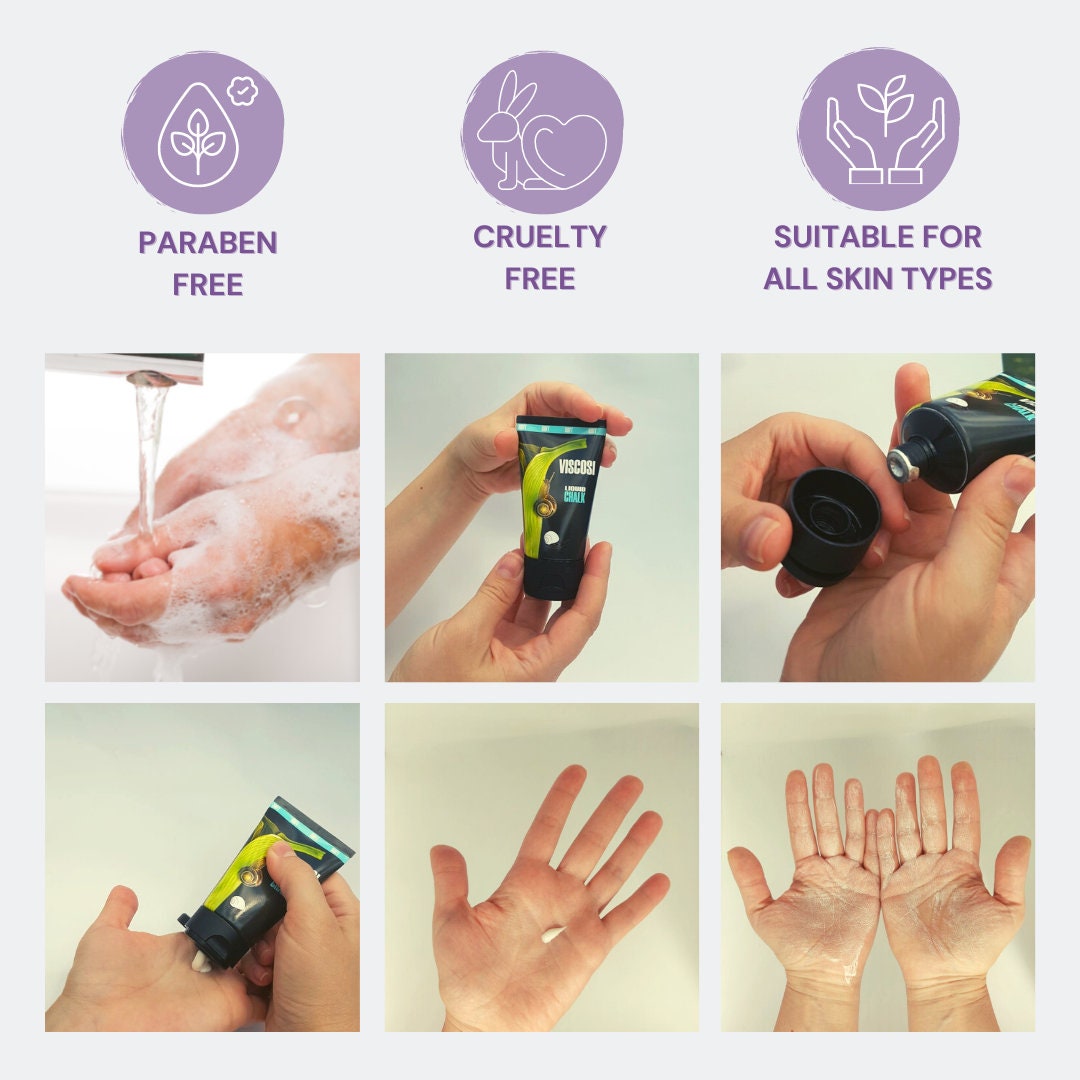 Pole dance grip Set (Liquid Chalk Based) 3-pack + PoleDance Spray grip (Rosin-based) for free (Магнезія)