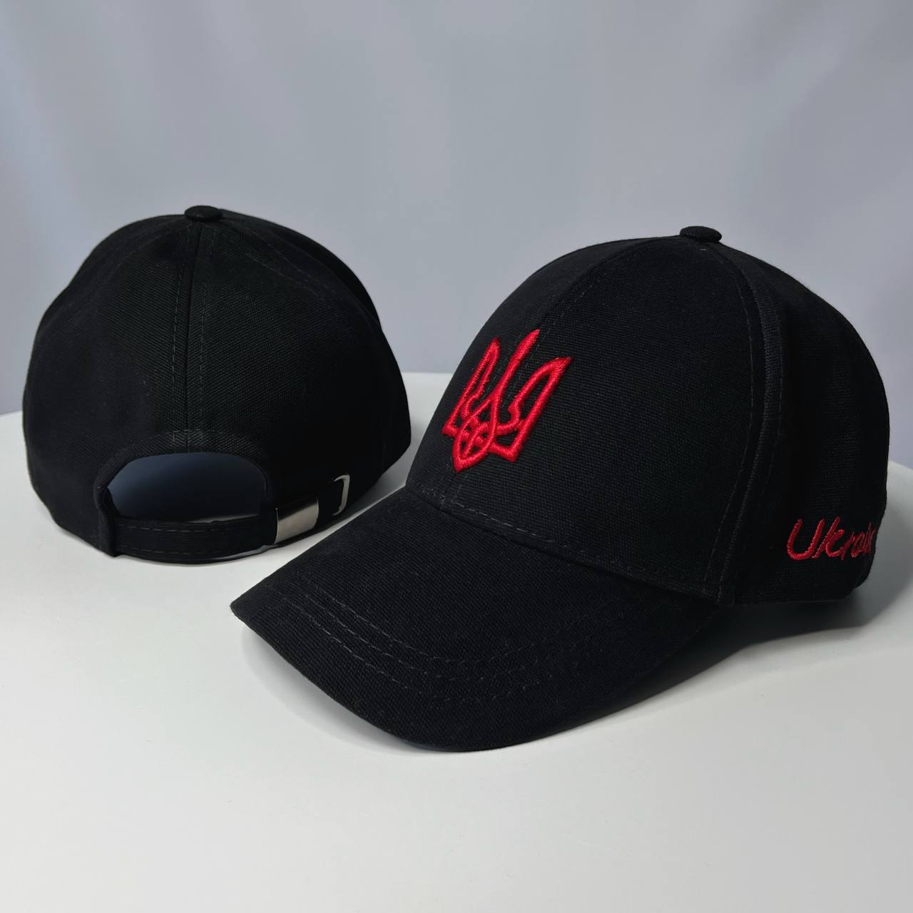Ukrainian Hat with Embroidered Ukrainian Trident (кепка патріотична)