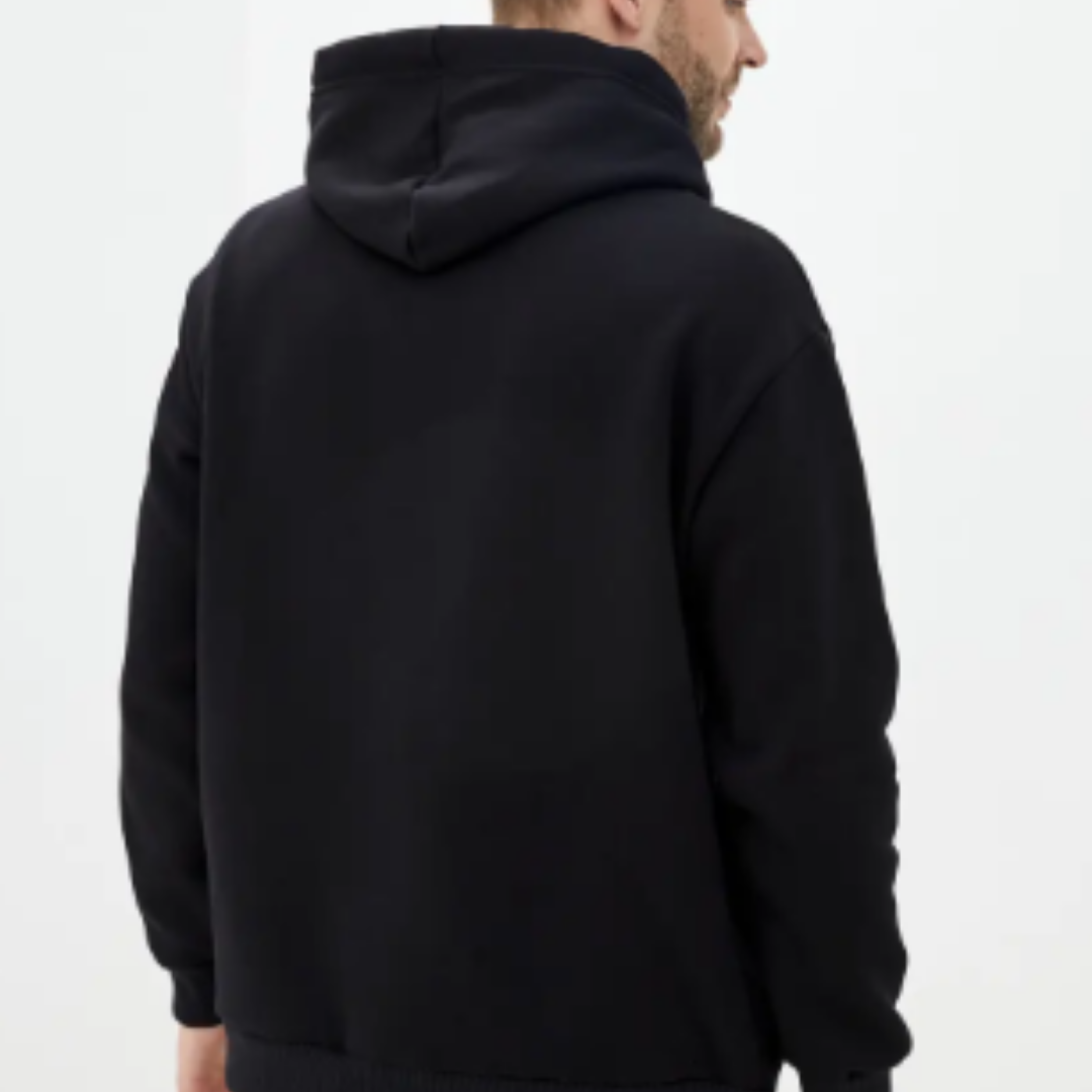 Warm Ukrainian Hoodie for Men with Dove of Peace Embroidery (Худі чол.)