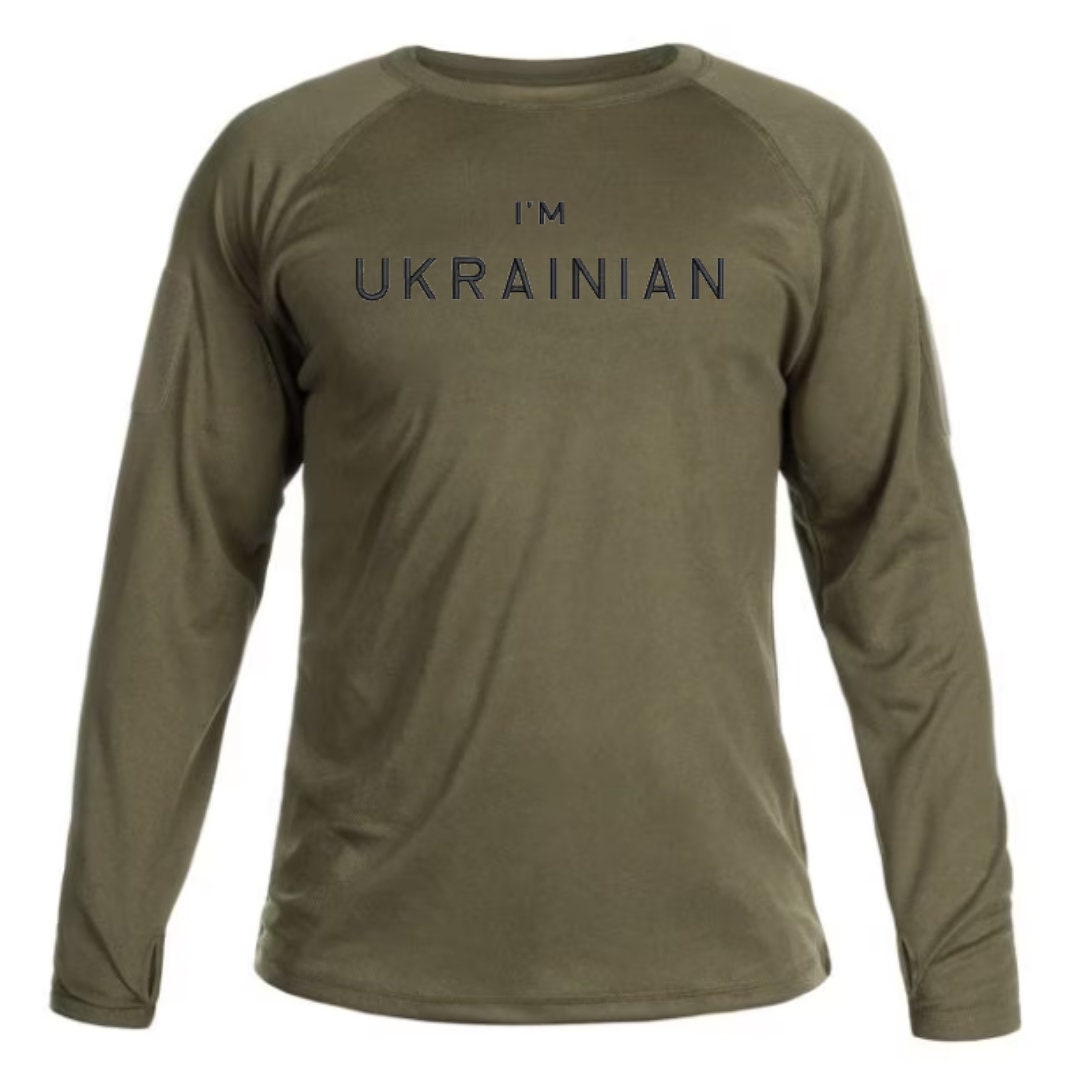 Ukrainian Embroidered Shirt "Im Ukrainian"