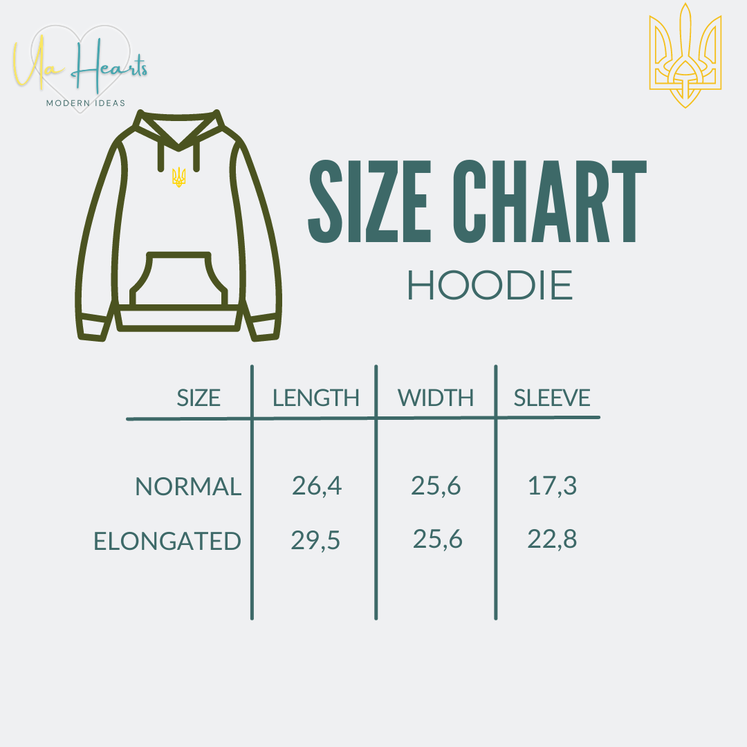 Ukrainian Embroidery Tryzub Women Hoodie (Худі жін.)