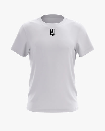 Zelensky Shirt With Ukrainian Trident Embroidered (Футболка жін.)