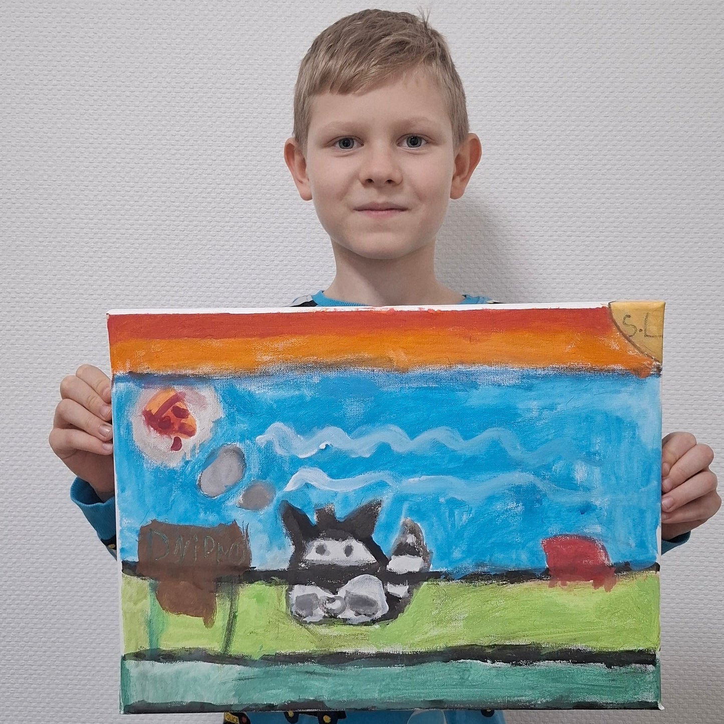 Made to order!!! Original Painting (Not a Digital File) (Raccoon on the riverSasha.jpg)