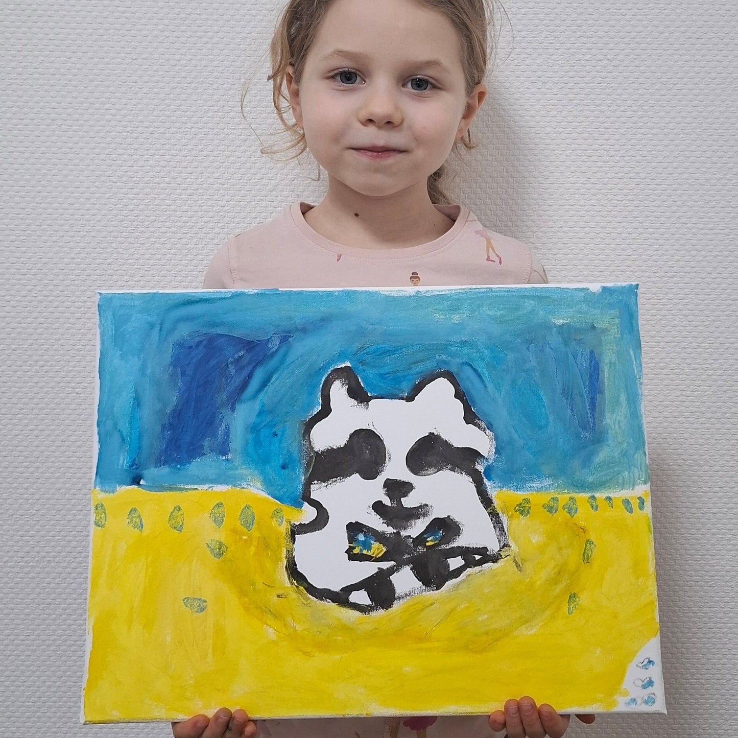 Made to order. Original Painting (Not a Digital File) (UA Racсoon - Diana.jpg)