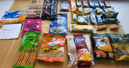 Ukrainian Box (Style 1). Surprise Box from Ukraine (Українські сувеніри)