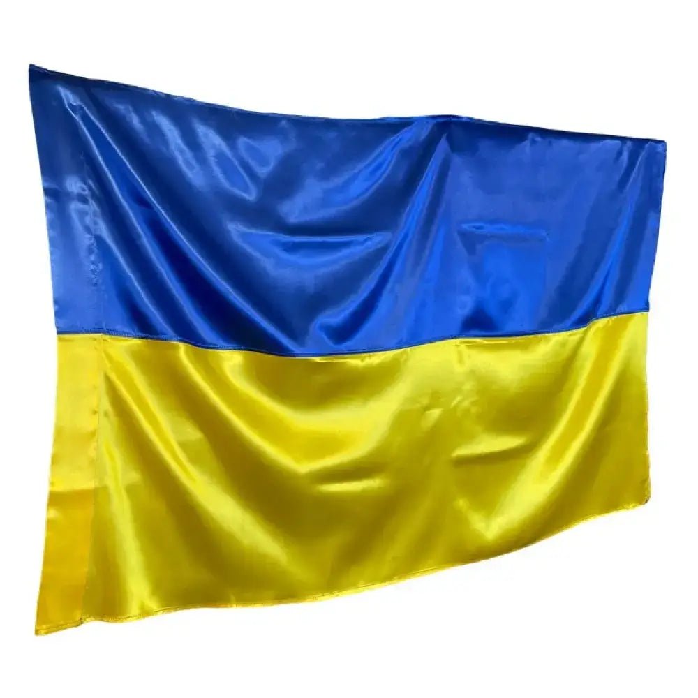 Ukrainian Flag 140x90 cm with personal handwritten message