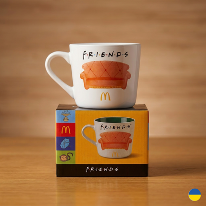 McDonald’s Friends Collectible Unique Ceramic Cups for Fans & Collectors