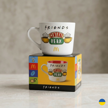 McDonald’s Friends Collectible Unique Ceramic Cups for Fans & Collectors