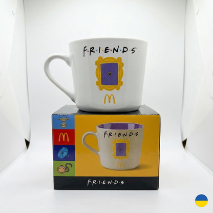 McDonald’s Friends Collectible Unique Ceramic Cups for Fans & Collectors
