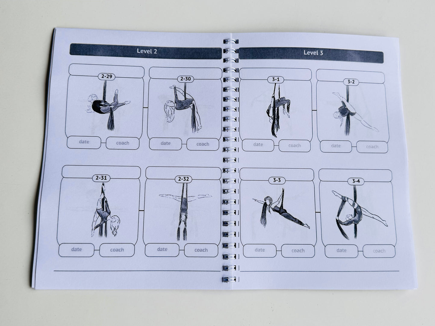 Printable Aerial SILKS Catalog - *.PDF Digital Planner