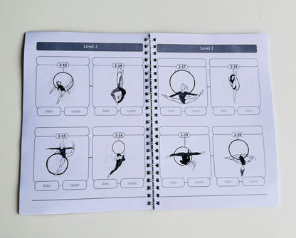 Printable Aerial Hoop Catalog - *.PDF Digital Planner (Каталог полденс)