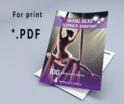 Printable Aerial SILKS Catalog - *.PDF Digital Planner (Каталог полденс)