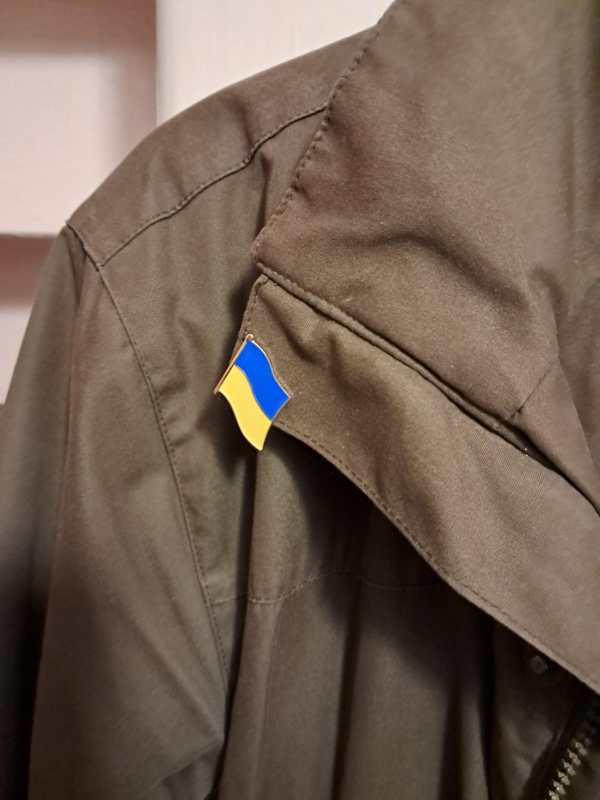Ukraine Flag Pin Patriotic Clothing Badge Yellow Blue Enamel Style Brooch Accessory for Jacket Backpack Hat Gift Support Ukraine