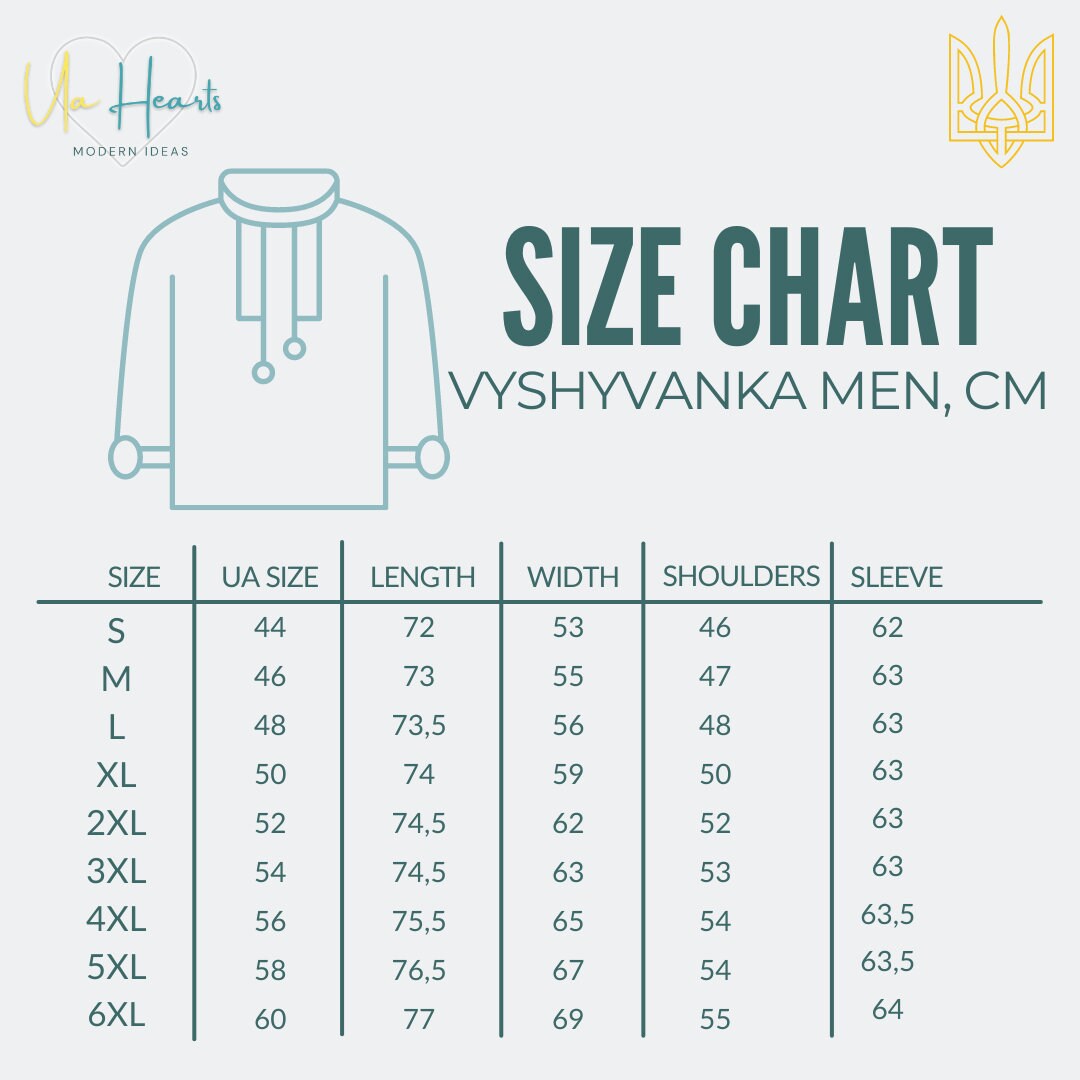 the size chart for a men&#39;s jacket