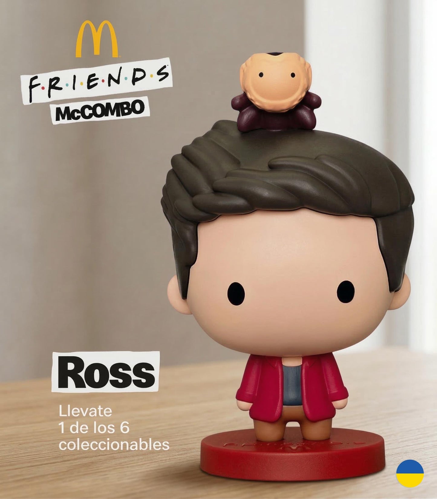 Friends Collectible Figures from McDonald's – Choose Your Favorite Character