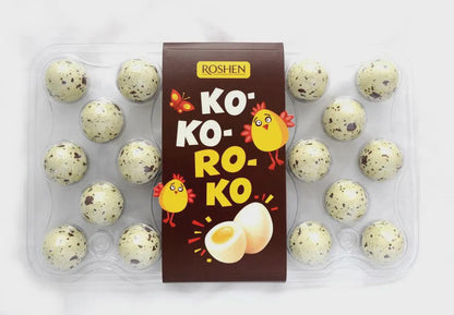 Ukrainian easter KO-KO-RO-KO Candy Gift Set, Unique Quail Egg-Shaped Treats, Perfect for Easter. Made in ukraine