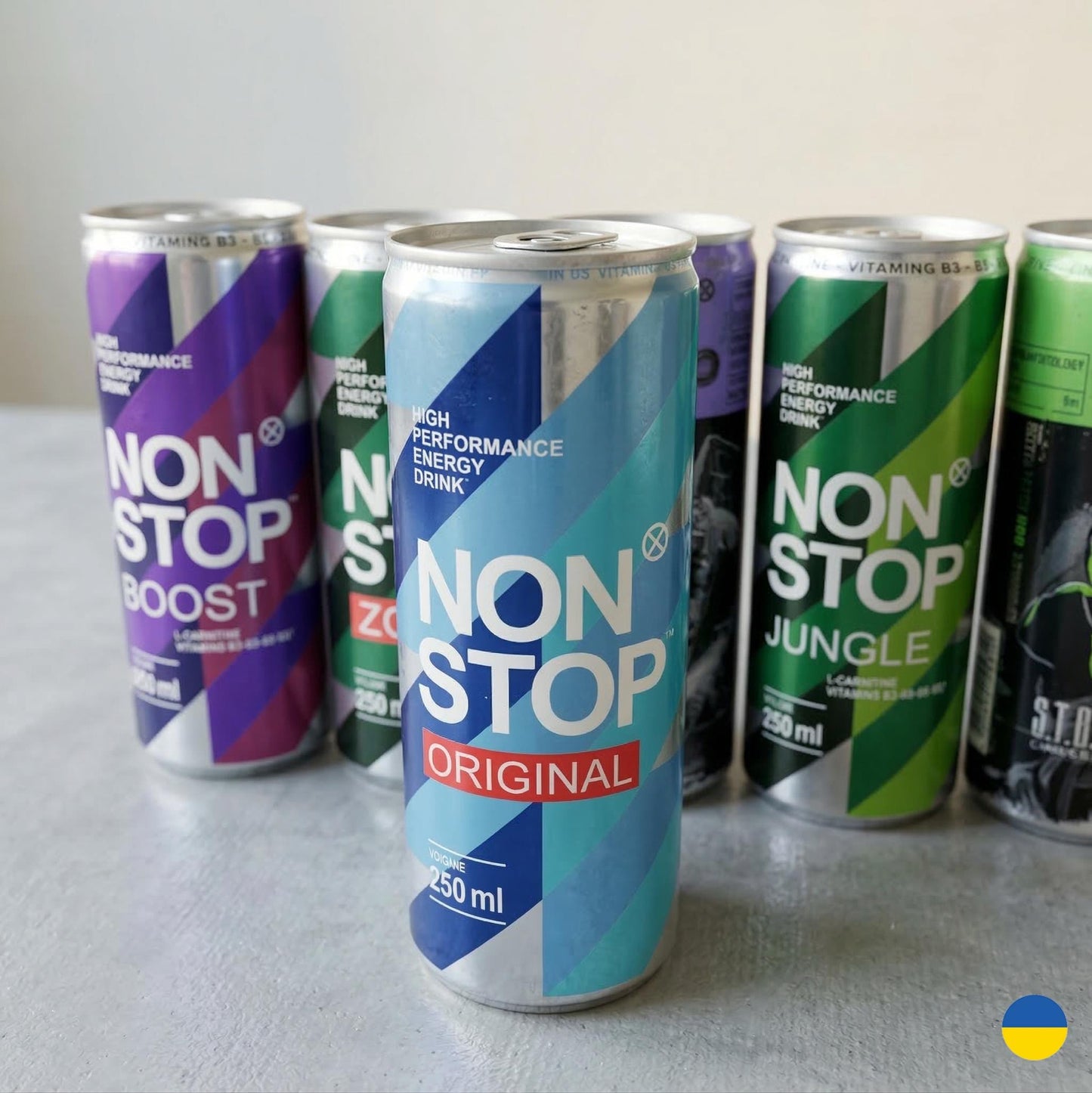 Limited Edition S.T.A.L.K.E.R. 2 Energy Drink Set - 6 Cans for Gamers & Collectors, Unique Gifts. Made in Ukraine. Collection Chernobil.