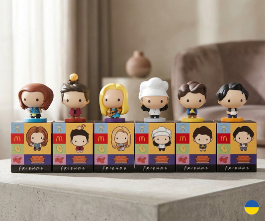Friends Collectible Figures from McDonald's – Choose Your Favorite Character