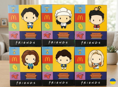 Friends Collectible Figures from McDonald's – Choose Your Favorite Character