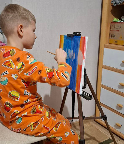Support Ukrainian Little Artist (The Abstract .jpg). (Дитяча картина)