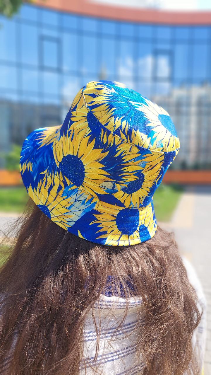 Reversible Ukrainian Sunflower Hat