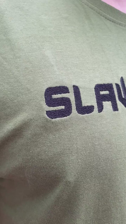 Slava Ukraine Embroidered Ukraine Shirt (Футболка чол.)
