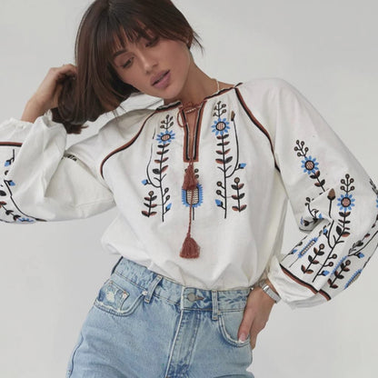 Elegant Ukrainian Blouse | Ukrainian Vyshyvanka (Вишиванка жін.)