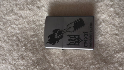 Zippo lighter Bandera smoothie. Ukrainian personalization, limited edition. Made In Ukraine | Ukrainian Souvenir (Запальничка)
