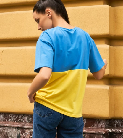 Ukraine Flag Shirt for WOMEN (футболка прапор жін.)