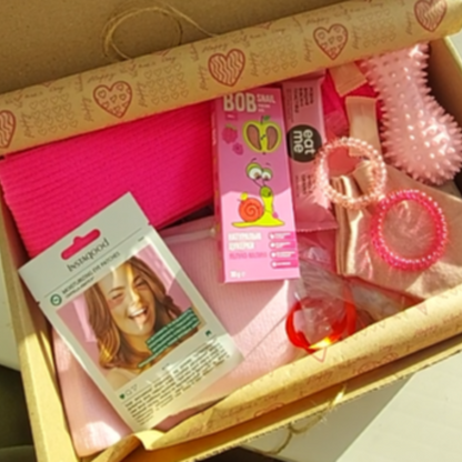 a box filled with lots of different items