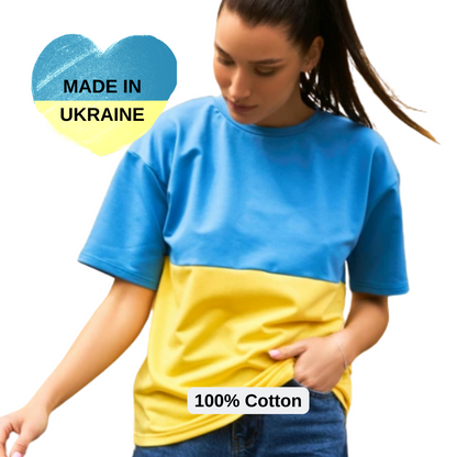 Ukraine Flag Shirt for WOMEN (футболка прапор жін.)