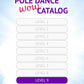 Pole Dance Catalog for mobile & Kindle - ALL 10 LEVELS (*.pdf, *.Kindle format)