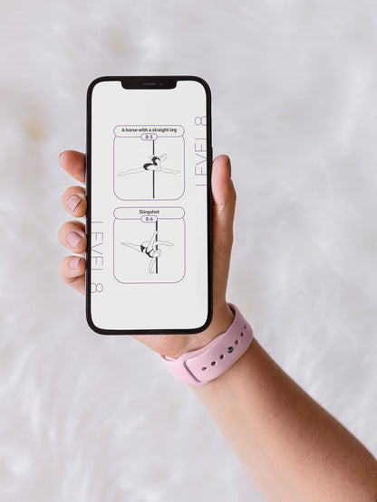 Pole Dance Catalog for mobile phone & Kindle - ALL 10 LEVELS (*.pdf, *.Kindle format) (Планер)