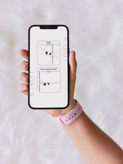 Pole Dance Catalog for mobile phone & Kindle - ALL 10 LEVELS (*.pdf, *.Kindle format) (Планер)