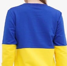 Ukraine Flag Sweatshirt from Ukrainian Sellers (Світшот прапор жін.)