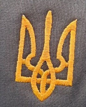 Zelensky Shirt With Ukrainian Trident Embroidered (Футболка жін.)