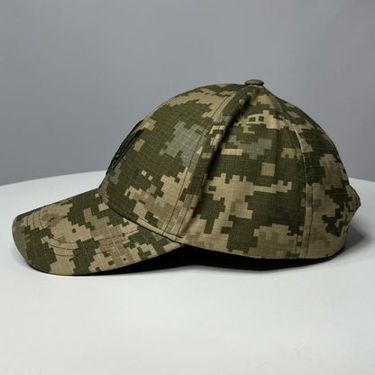 Ukraine Military Dad Hat with Ukrainian Trident Embroidered (Кепка чол.)