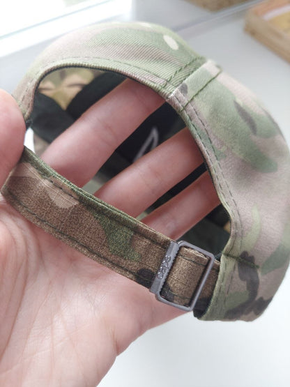 Ukraine Military Dad Hat with Ukrainian Trident Embroidered (Кепка чол.)