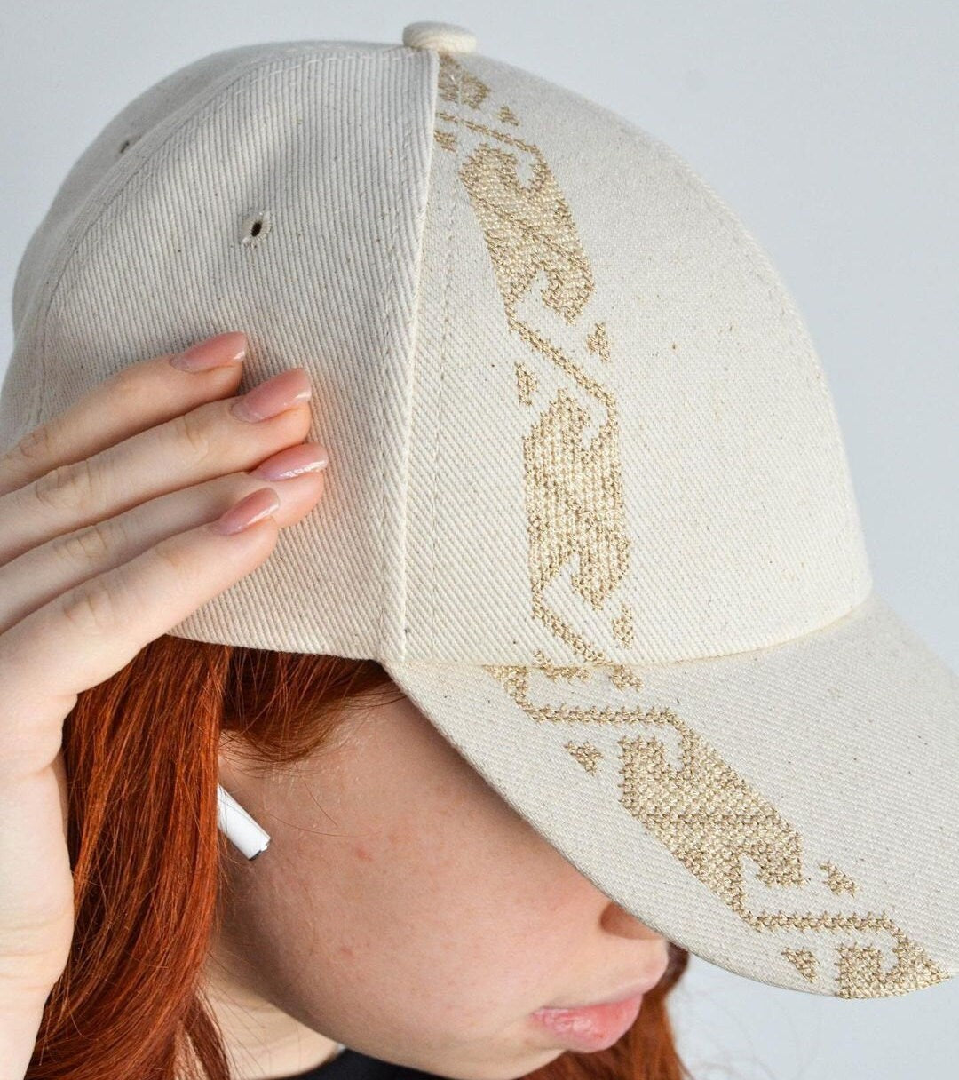 Ukraine Baseball Cap with Ukrainian Embroidery