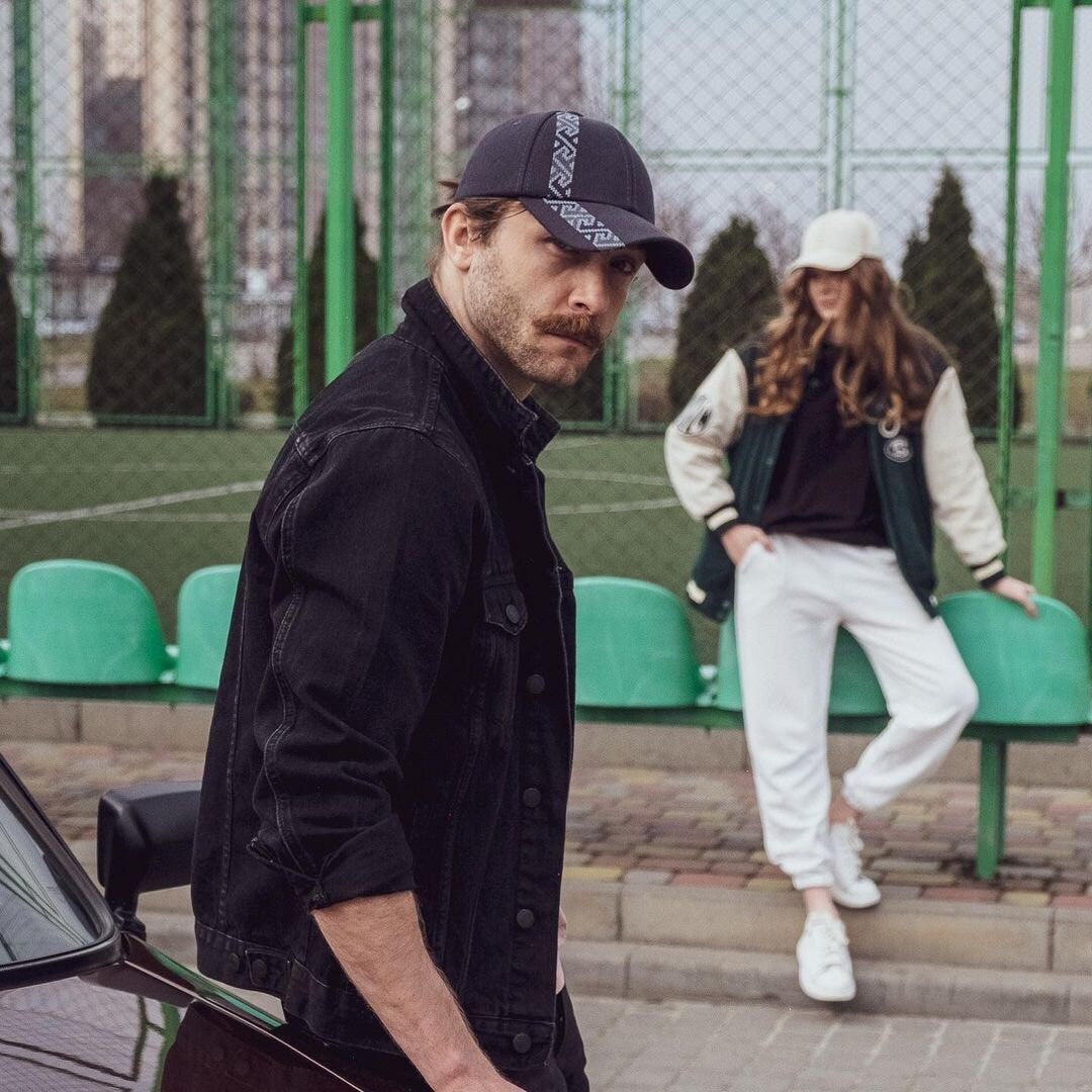 Ukraine Baseball Cap with Ukrainian Embroidery