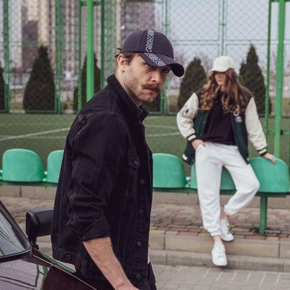 Ukraine Baseball Cap with Ukrainian Embroidery (Кепка чол.)