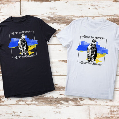 Ukrainian Hero T Shirt "Glory to Heroes, Glory to Ukraine" (Футболка чол.)