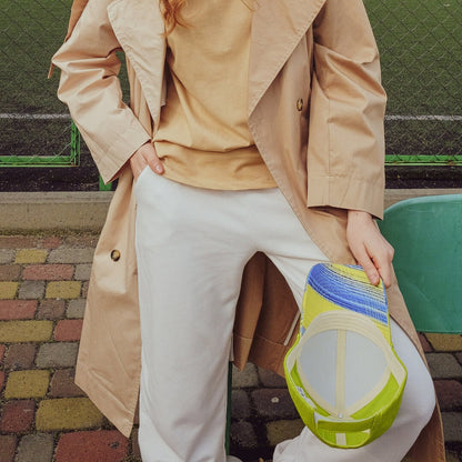 Baseball Ukrainian Hat With a Bright Accent in Ukrainian Flag Colors (Кепка прапор)