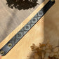 Handmade Leather Bracelet with Ukrainian Ornament