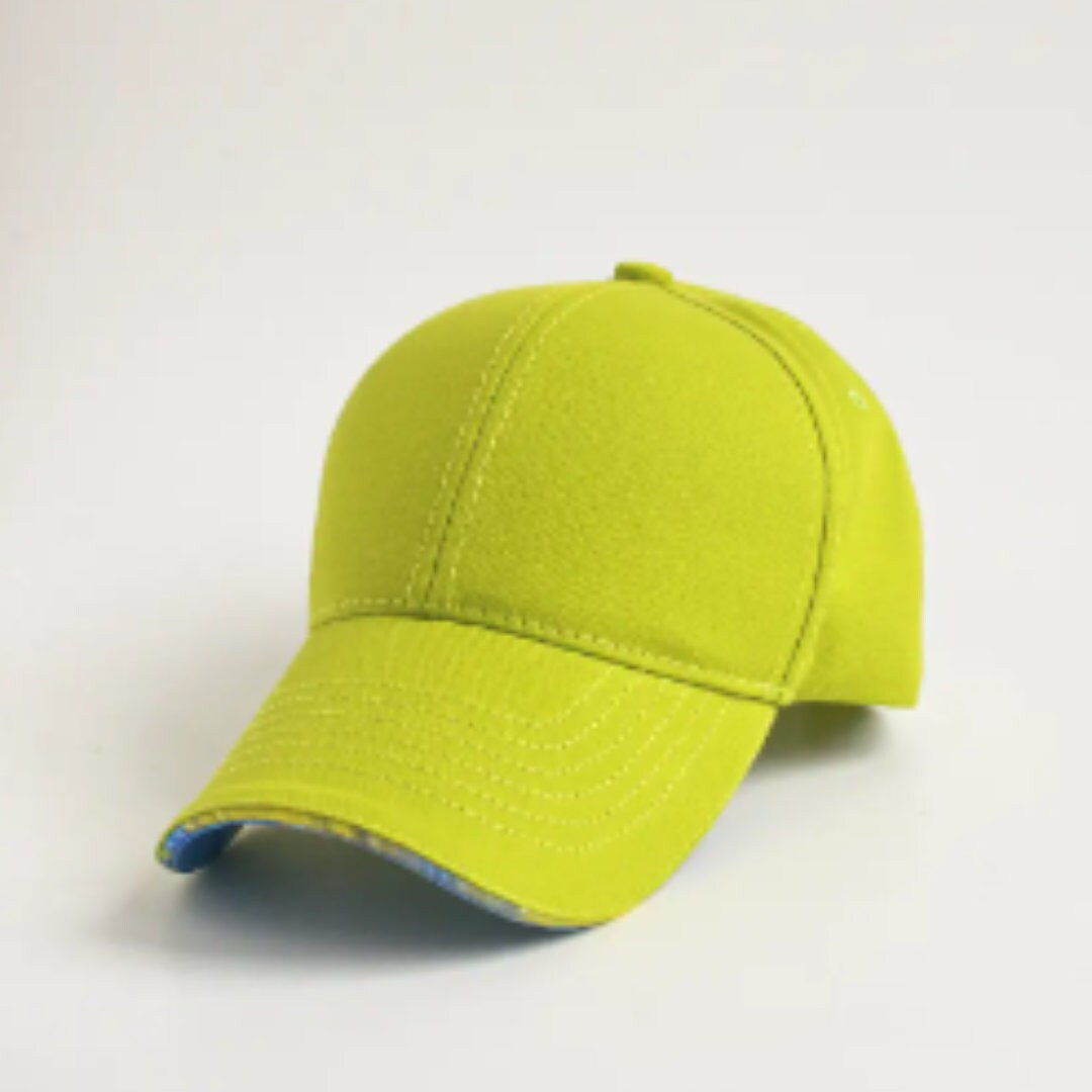 Baseball Ukrainian Hat With a Bright Accent in Ukrainian Flag Colors