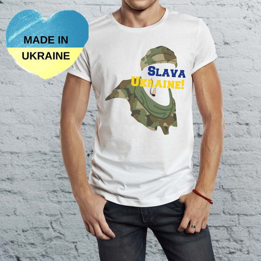 Ukrainian T-shirt with ZSU Hero Print