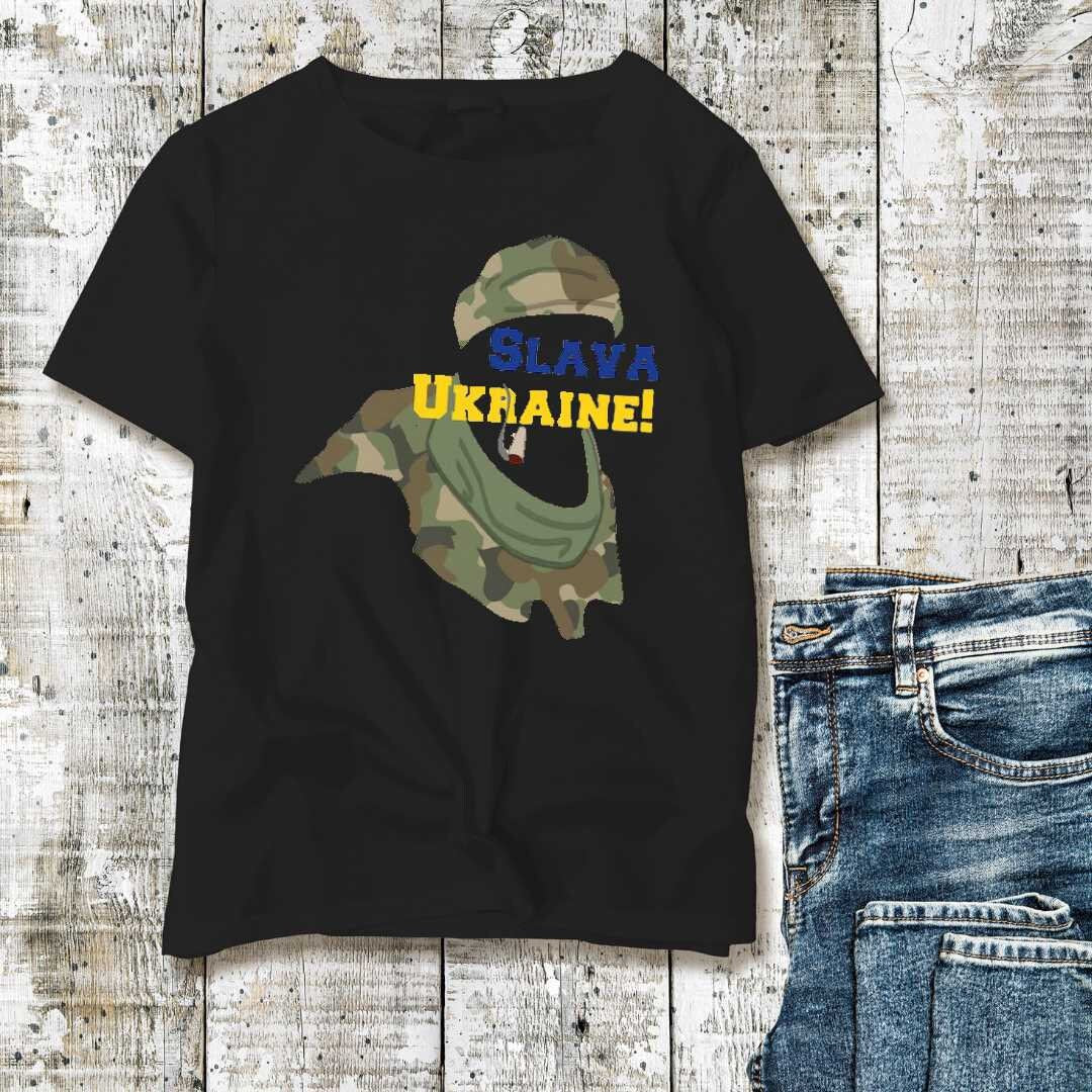Ukrainian T-shirt with ZSU Hero Print (Футболка чол.)