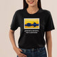 Ukrainian T Shirt for Women with Patriotic Print