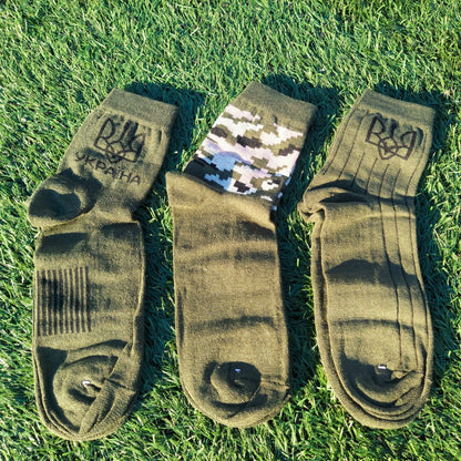 Ukrainian Socks in Military Style (Шкарпетки)
